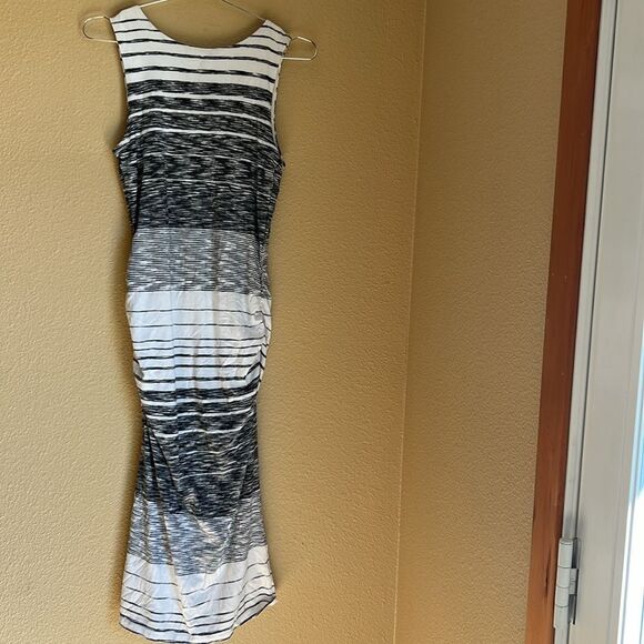 Athleta Dress Stripe Midi S - Picture 1 of 7